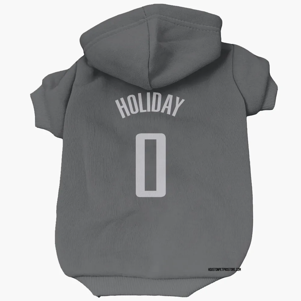 Houston Rockets Aaron Holiday Black Pet Hoodie for Dog & Cat