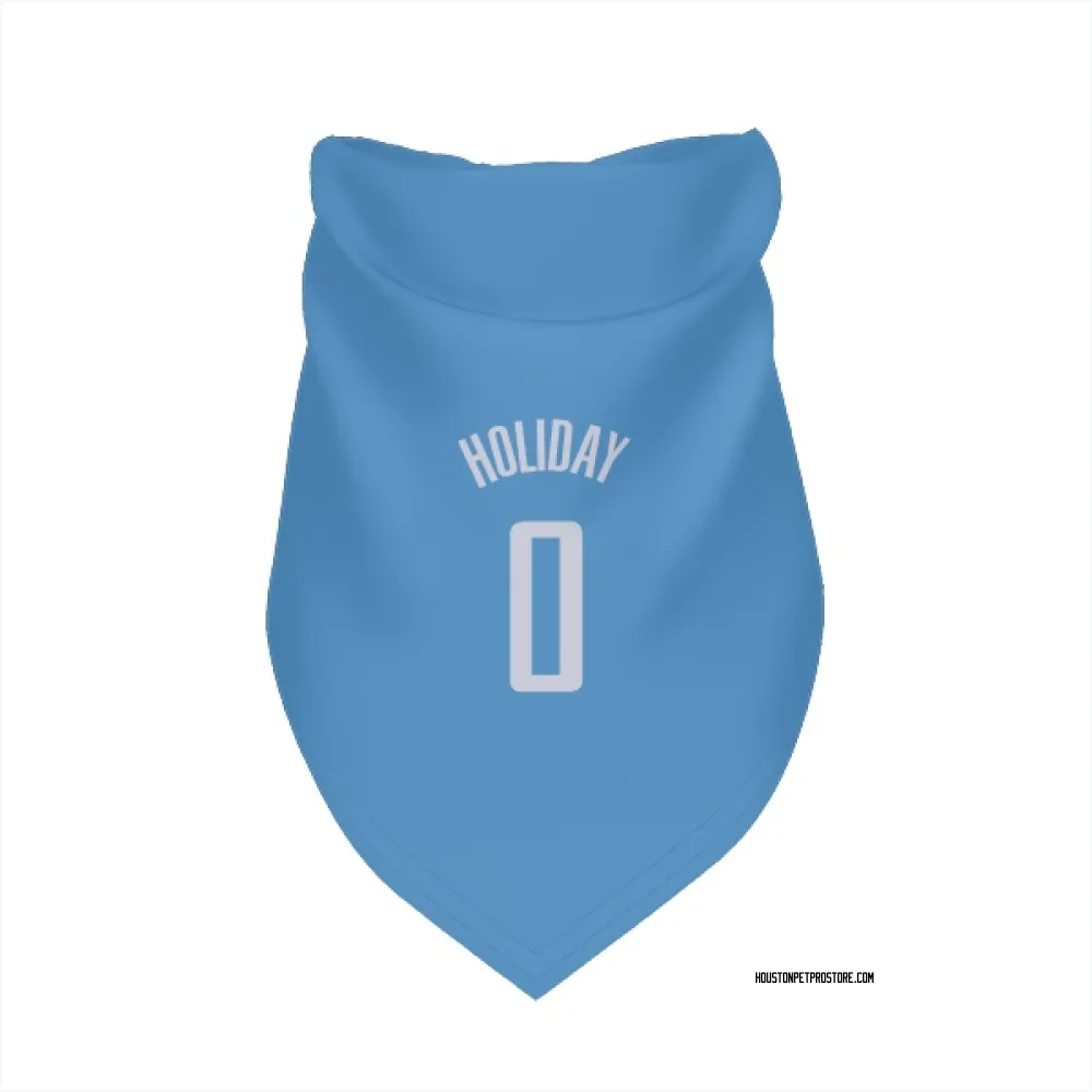 Houston Rockets Aaron Holiday Blue Pet Bandana for Dog & Cat