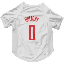 Houston Rockets Aaron Holiday White Pet Jersey for Dog & Cat