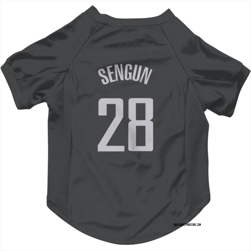 Houston Rockets Alperen Sengun Black Pet Jersey for Dog & Cat