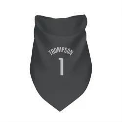 Houston Rockets Amen Thompson Black Pet Bandana for Dog & Cat