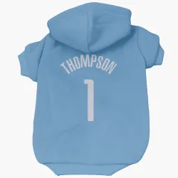 Houston Rockets Amen Thompson Blue Pet Hoodie for Dog & Cat