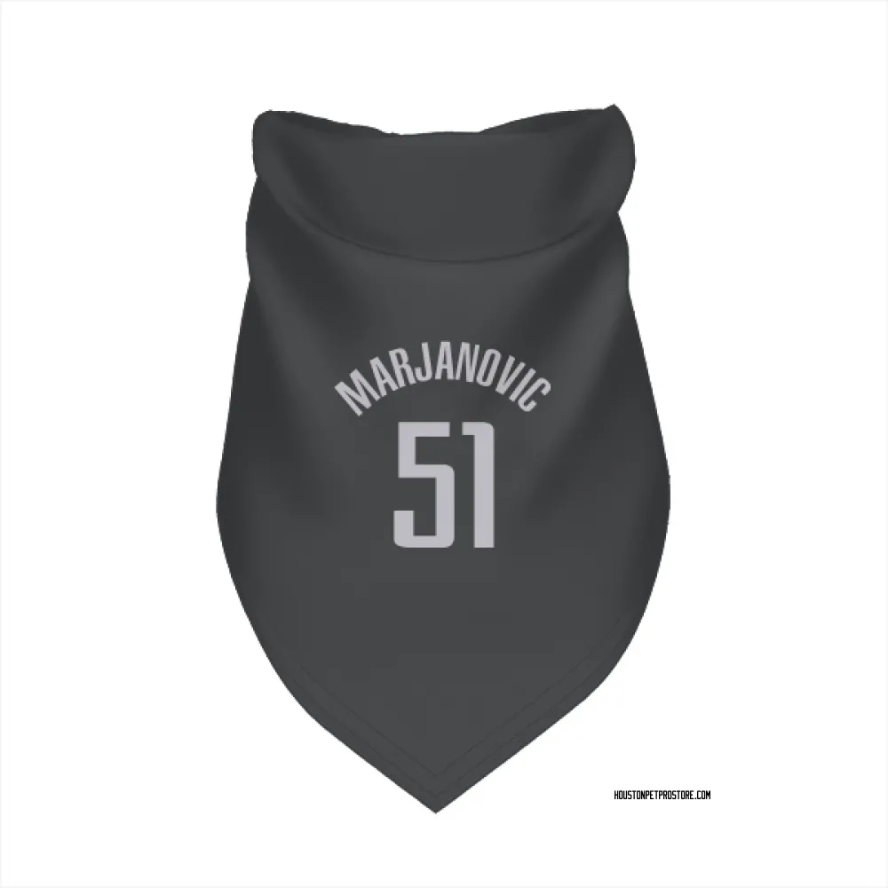 Houston Rockets Boban Marjanovic Black Pet Bandana for Dog & Cat
