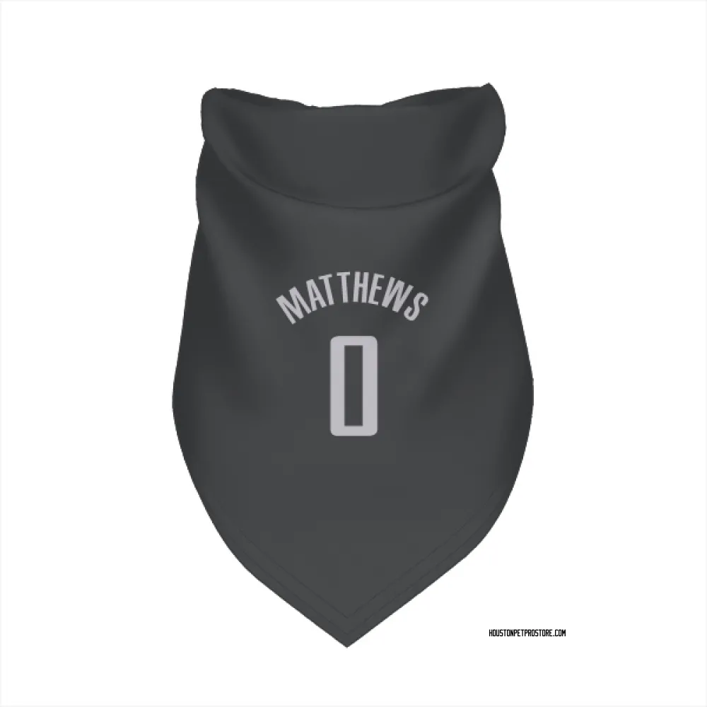 Houston Rockets Cameron Matthews Black Pet Bandana for Dog & Cat