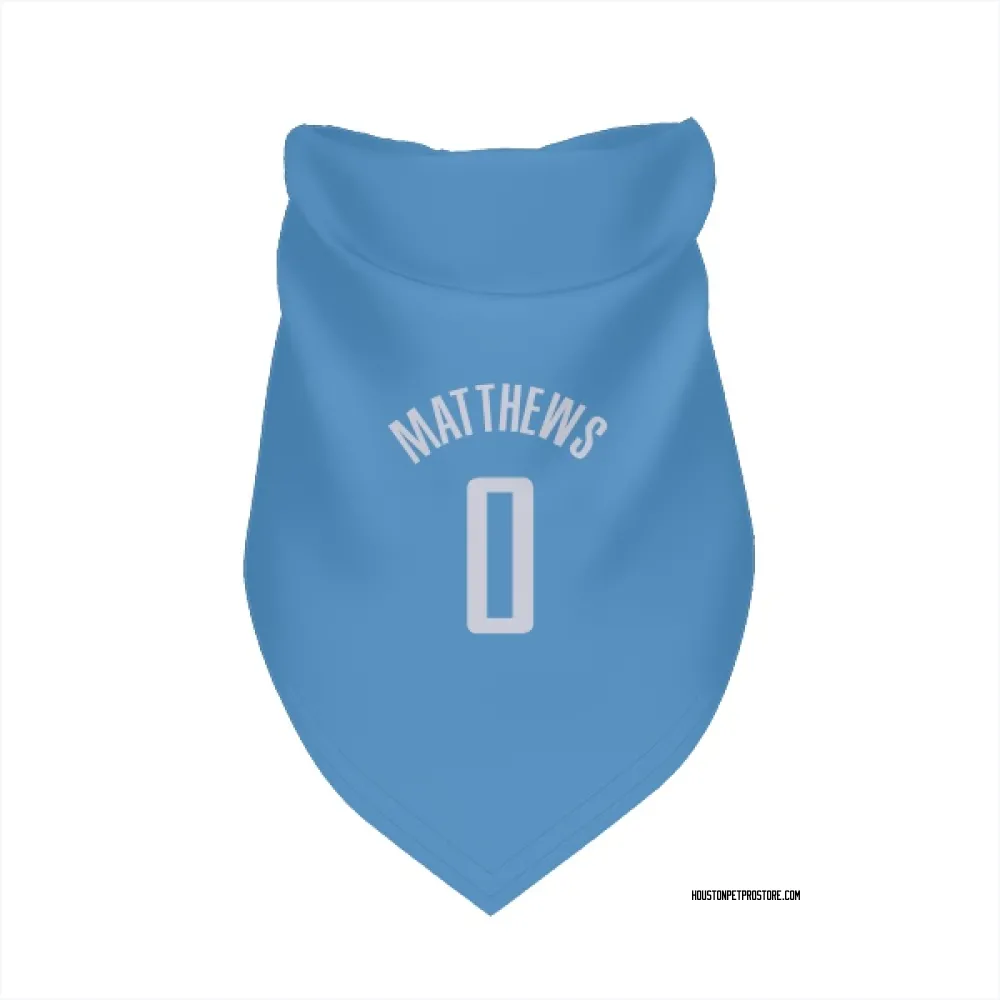 Houston Rockets Cameron Matthews Blue Pet Bandana for Dog & Cat