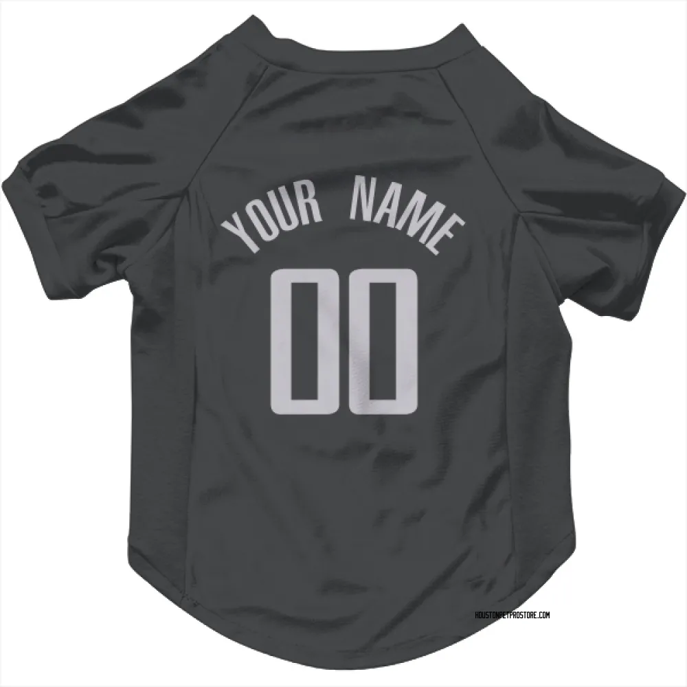 Houston Rockets Custom Black Pet Jersey for Dog & Cat