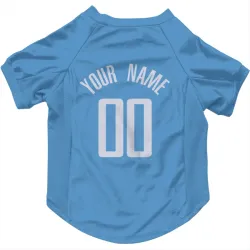 Houston Rockets Custom Blue Pet Jersey for Dog & Cat