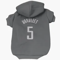 Houston Rockets Fred VanVleet Black Pet Hoodie for Dog & Cat