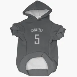 Houston Rockets Fred VanVleet Black Pet Hoodie for Dog & Cat