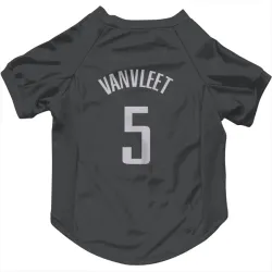 Houston Rockets Fred VanVleet Black Pet Jersey for Dog & Cat