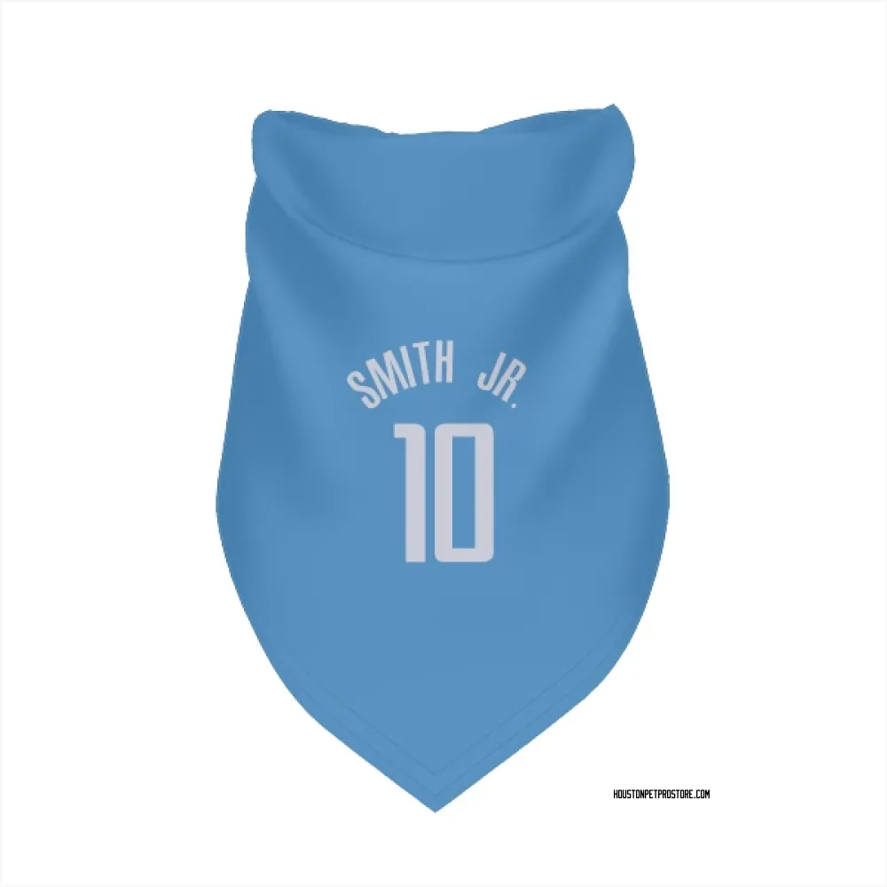 Houston Rockets Jabari Smith Jr. Blue Pet Bandana for Dog & Cat
