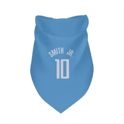 Houston Rockets Jabari Smith Jr. Blue Pet Bandana for Dog & Cat