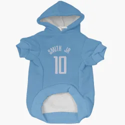 Houston Rockets Jabari Smith Jr. Blue Pet Hoodie for Dog & Cat