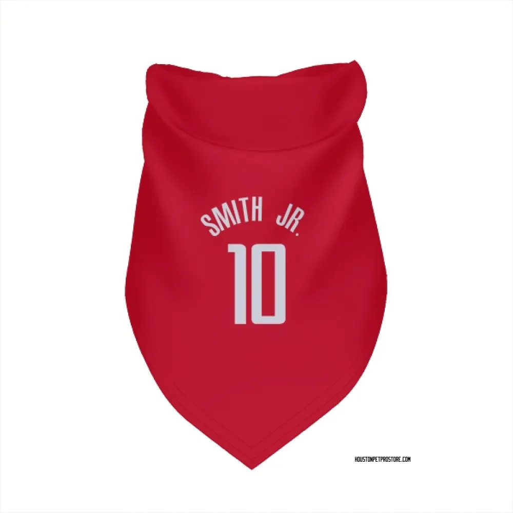 Houston Rockets Jabari Smith Jr. Red Pet Bandana for Dog & Cat