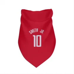 Houston Rockets Jabari Smith Jr. Red Pet Bandana for Dog & Cat