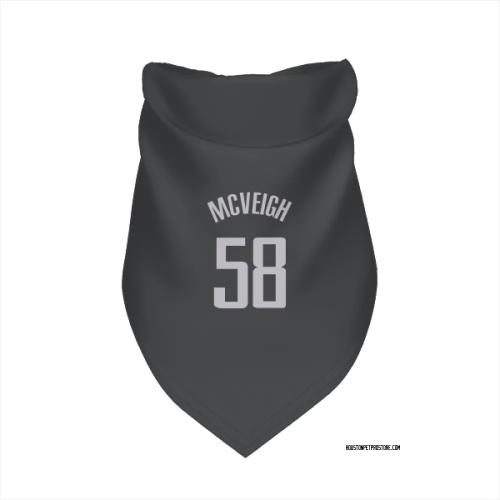 Houston Rockets Jack McVeigh Black Pet Bandana for Dog & Cat