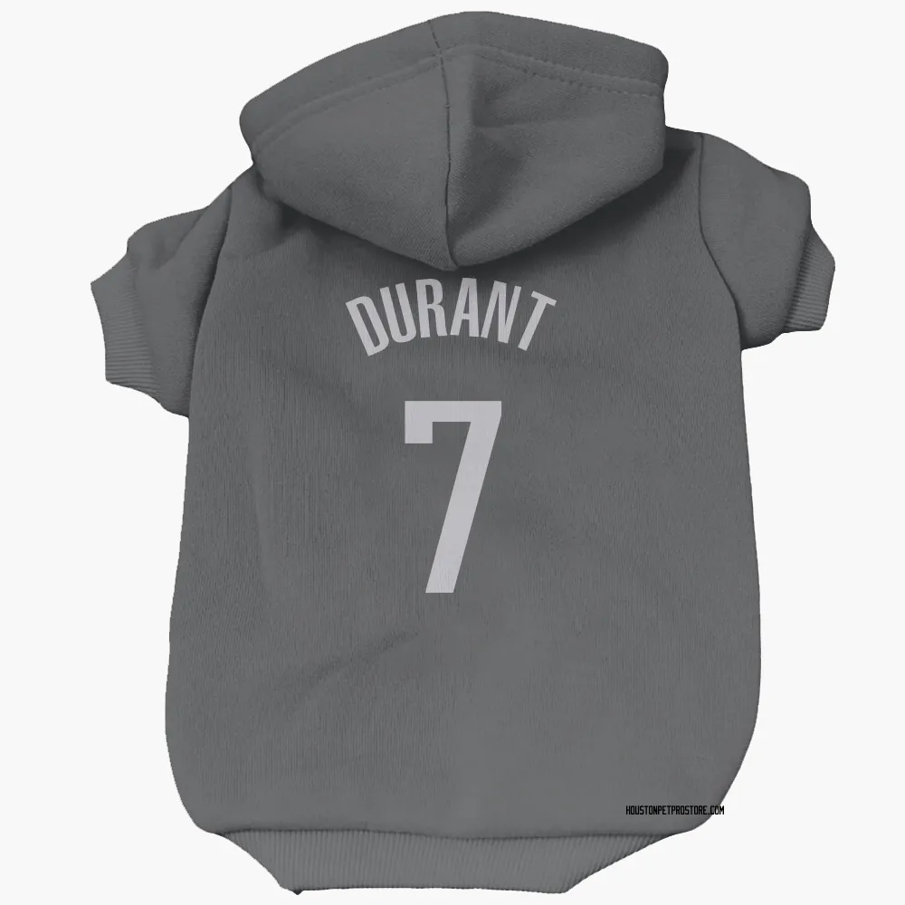 Houston Rockets Kevin Durant Black Pet Hoodie for Dog & Cat