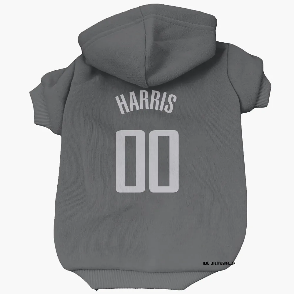 Houston Rockets Kevon Harris Black Pet Hoodie for Dog & Cat