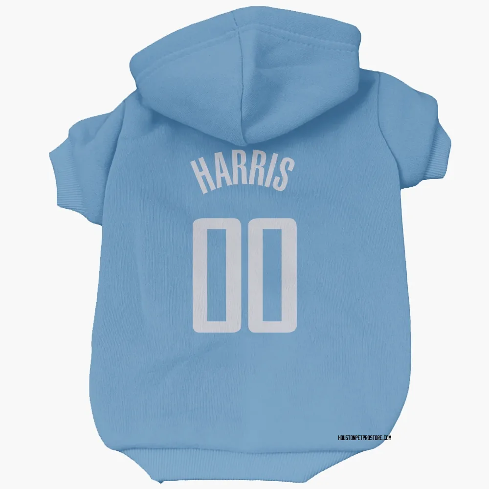 Houston Rockets Kevon Harris Blue Pet Hoodie for Dog & Cat