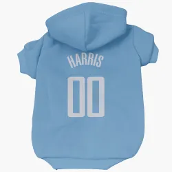 Houston Rockets Kevon Harris Blue Pet Hoodie for Dog & Cat
