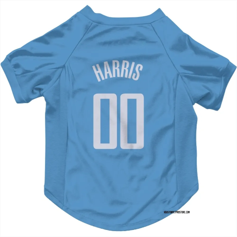 Houston Rockets Kevon Harris Blue Pet Jersey for Dog & Cat