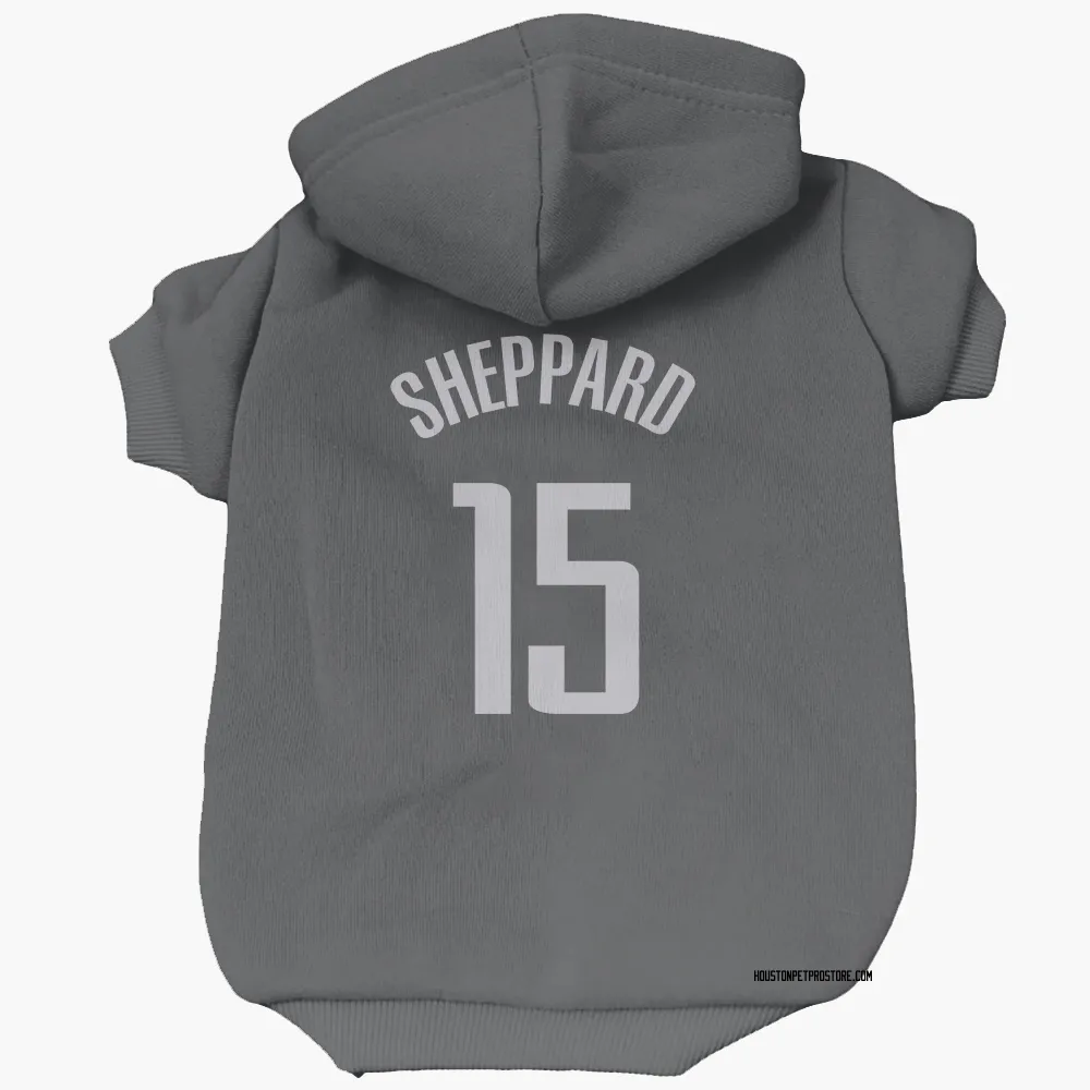 Houston Rockets Reed Sheppard Black Pet Hoodie for Dog & Cat