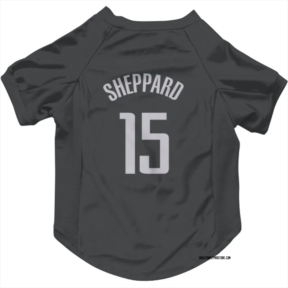 Houston Rockets Reed Sheppard Black Pet Jersey for Dog & Cat