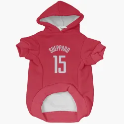 Houston Rockets Reed Sheppard Red Pet Hoodie for Dog & Cat