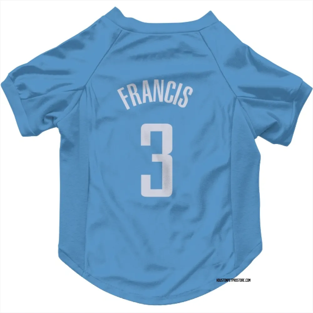Houston Rockets Steve Francis Blue Pet Jersey for Dog & Cat