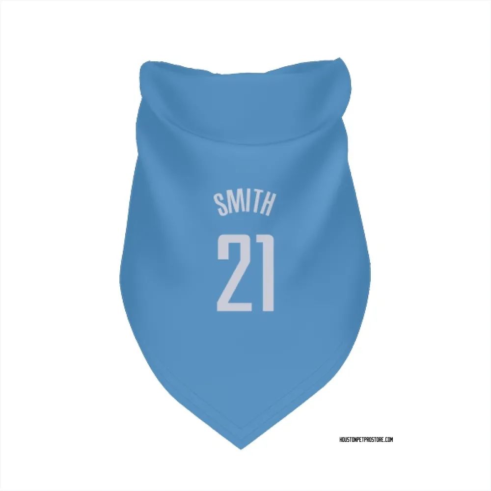 Houston Rockets Tyler Smith Blue Pet Bandana for Dog & Cat